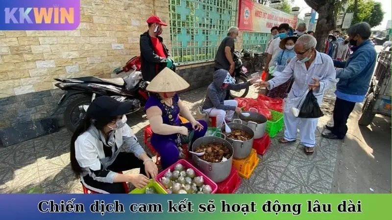 KKwin đồng hành cùng người nghèo cam kết sẽ hoạt động lâu dài