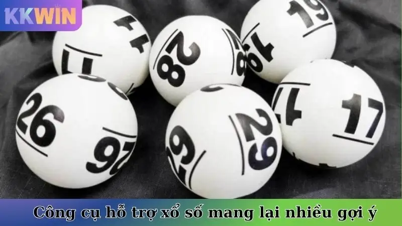 Công cụ hỗ trợ xổ số Kkwin mang lại nhiều gợi ý