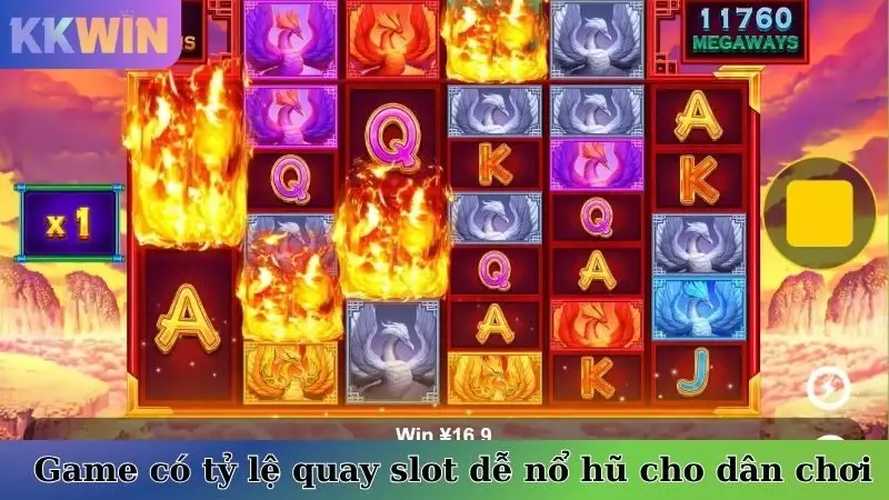 Các game có tỷ lệ quay slot dễ nổ hũ cho dân chơi