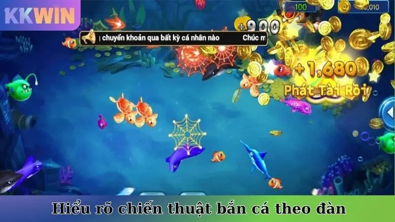 Hiểu rõ chiến thuật bắn cá theo đàn để áp dụng đúng đắn