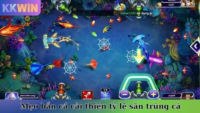 Mẹo bắn cá đổi thưởng cải thiện tỷ lệ săn trúng cá