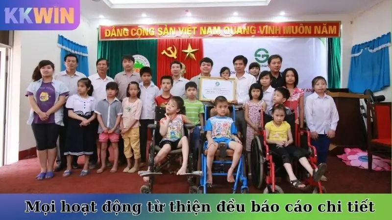 KKwin vượt khó vươn lên mọi hoạt động đều báo cáo chi tiết